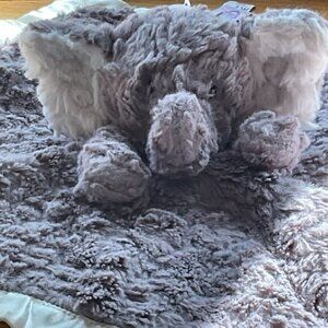 Mary Meyer Baby Elephant Lovey Security Blanket Plush Stuffed